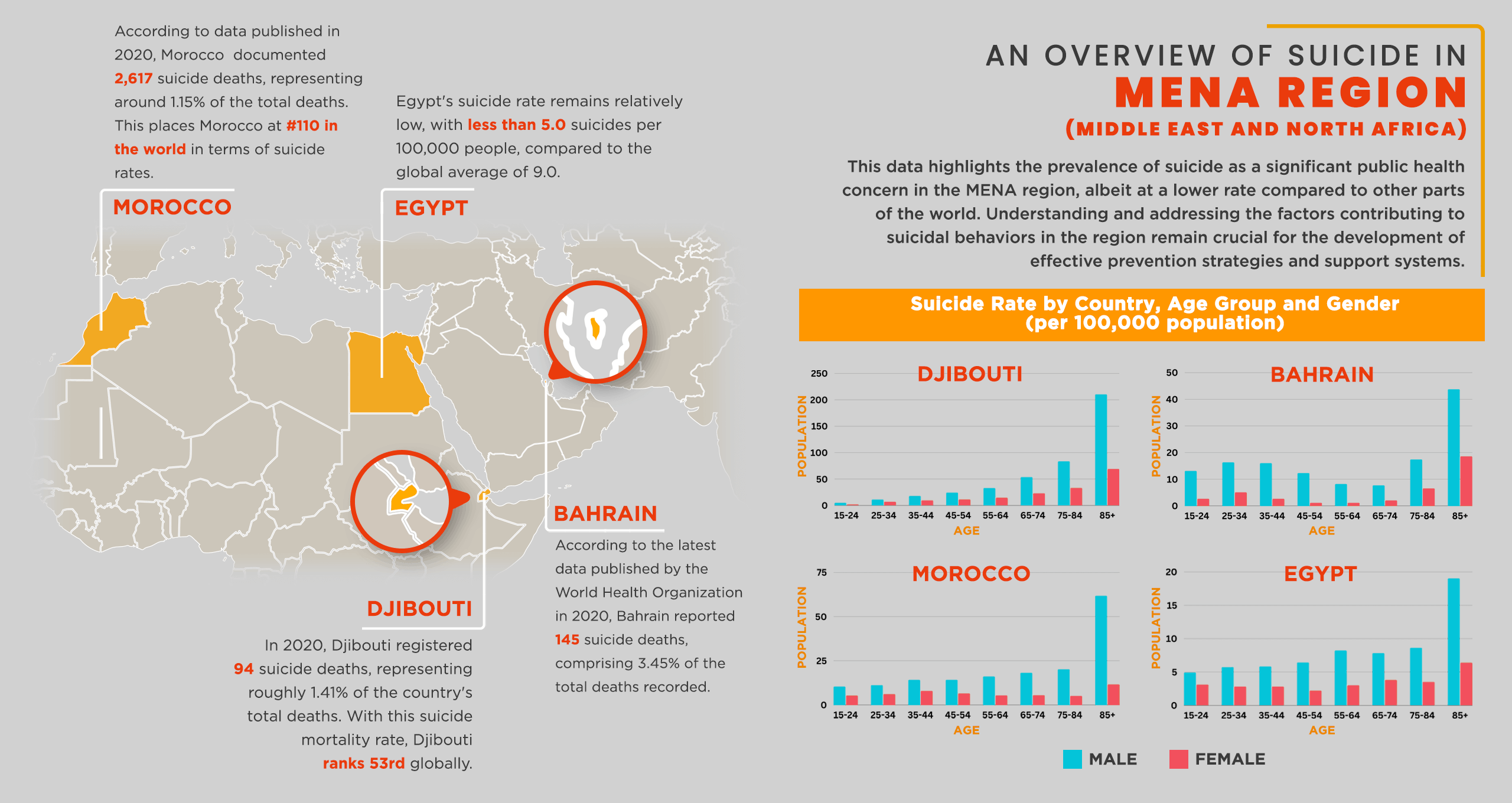 An Overview of Suicide in Middle East and North Africa