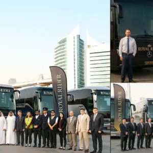 Royal rider Bus rental dubai